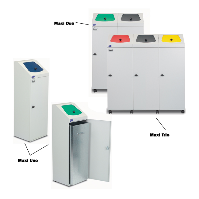 Galvanized steel Maxi Bins