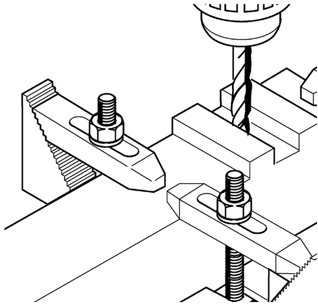 Milled MultiStep Clamp Set