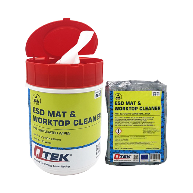 ESD Safe Worktop Clean Spray and Wipes