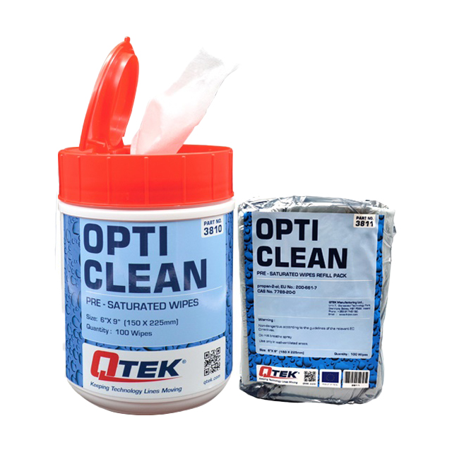 Opti Clean Wipes and Spray